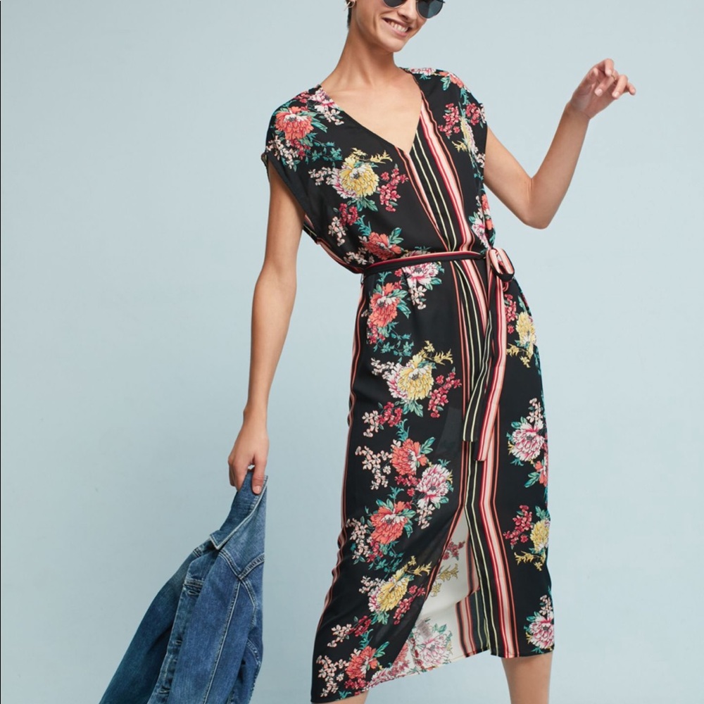 Anthropologie DRA Los Angeles Camilla Floral Dress